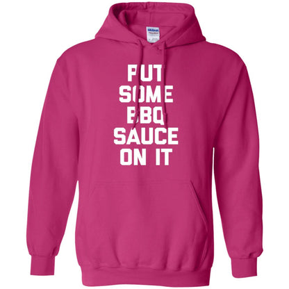 Barbecue Lovers T-shirt Put Some Bbq Sauce On It Heliconia
