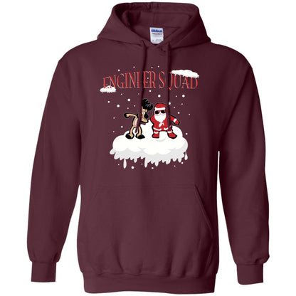 Engineer Squad Engineering X-mas Gift Shirt Maroon