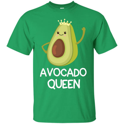 Avocado Queen Vegetarian Shirt For Girls Irish Green