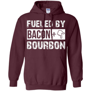 Whisky T-shirt Fueled By Bacon And Bourbon