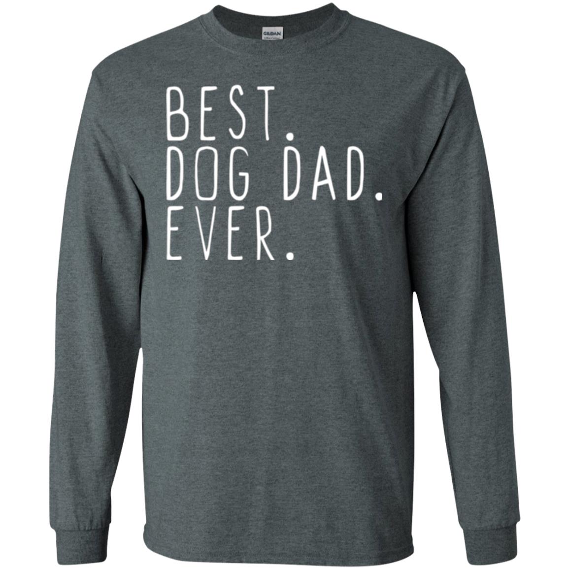 Best Dog Dad Ever T-shirt Dark Heather