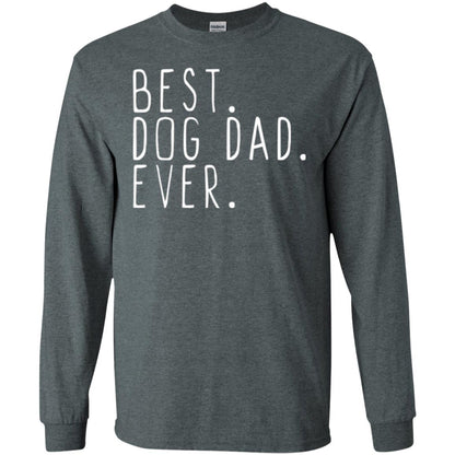 Best Dog Dad Ever T-shirt Dark Heather