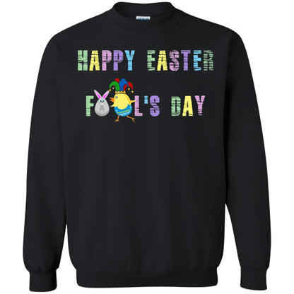 Happy Easter Fools Day Shirt Black