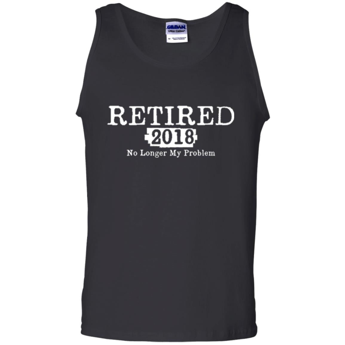Retired T-shirt 2018 No Longer My Problem Black