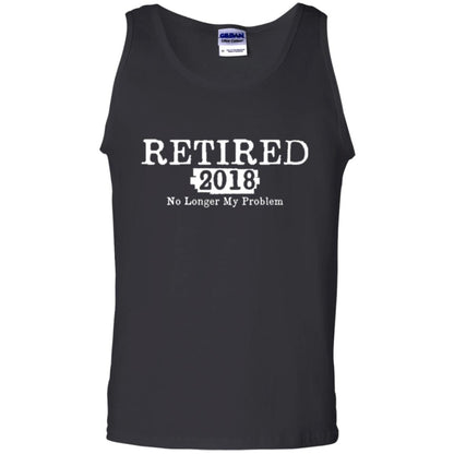 Retired T-shirt 2018 No Longer My Problem Black