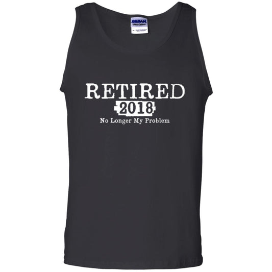 Retired T-shirt 2018 No Longer My Problem Black