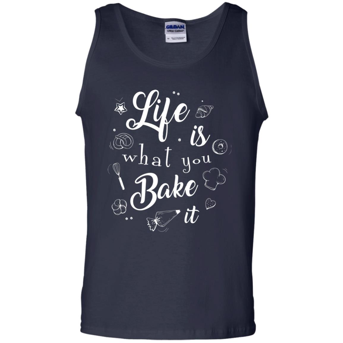 Baker T-shirt Life Is What You Bake It Navy