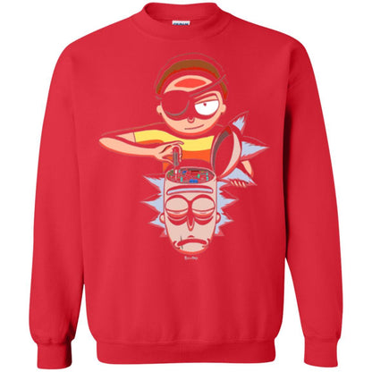 Film T-shirt Cartoon Lover Evil Morty Red