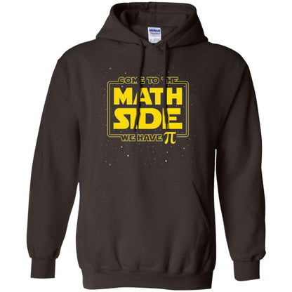 Math Lovers T-shirt Come To The Math Side We Have Pi Dark Chocolate