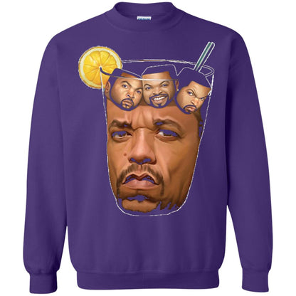Ice T With Ice Cubes Funny T-shirt Purple