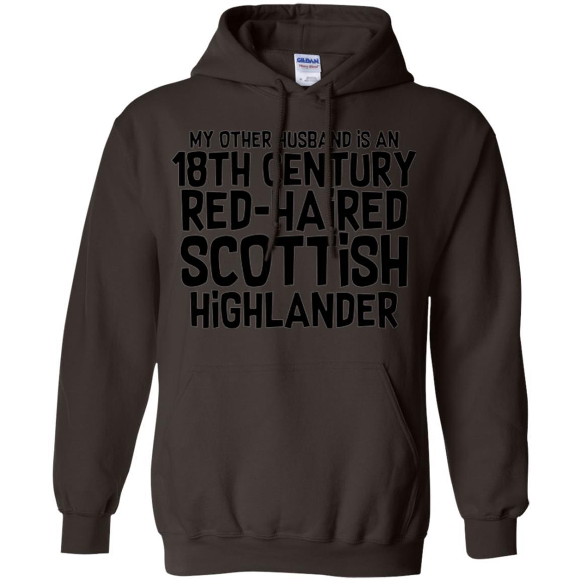 Wife T-shirt My Other Husband Is An 18th Century Red-haired Dark Chocolate