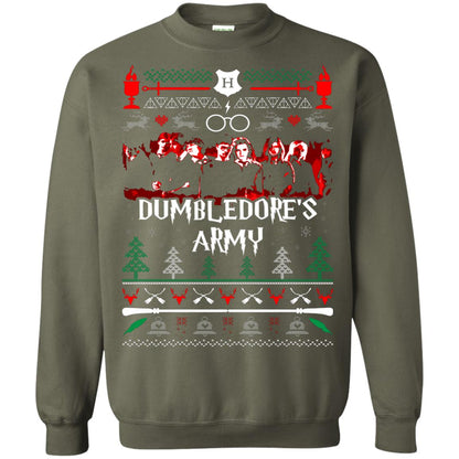 Dumbledore’s Army Harry Potter Fan T-shirt Military Green