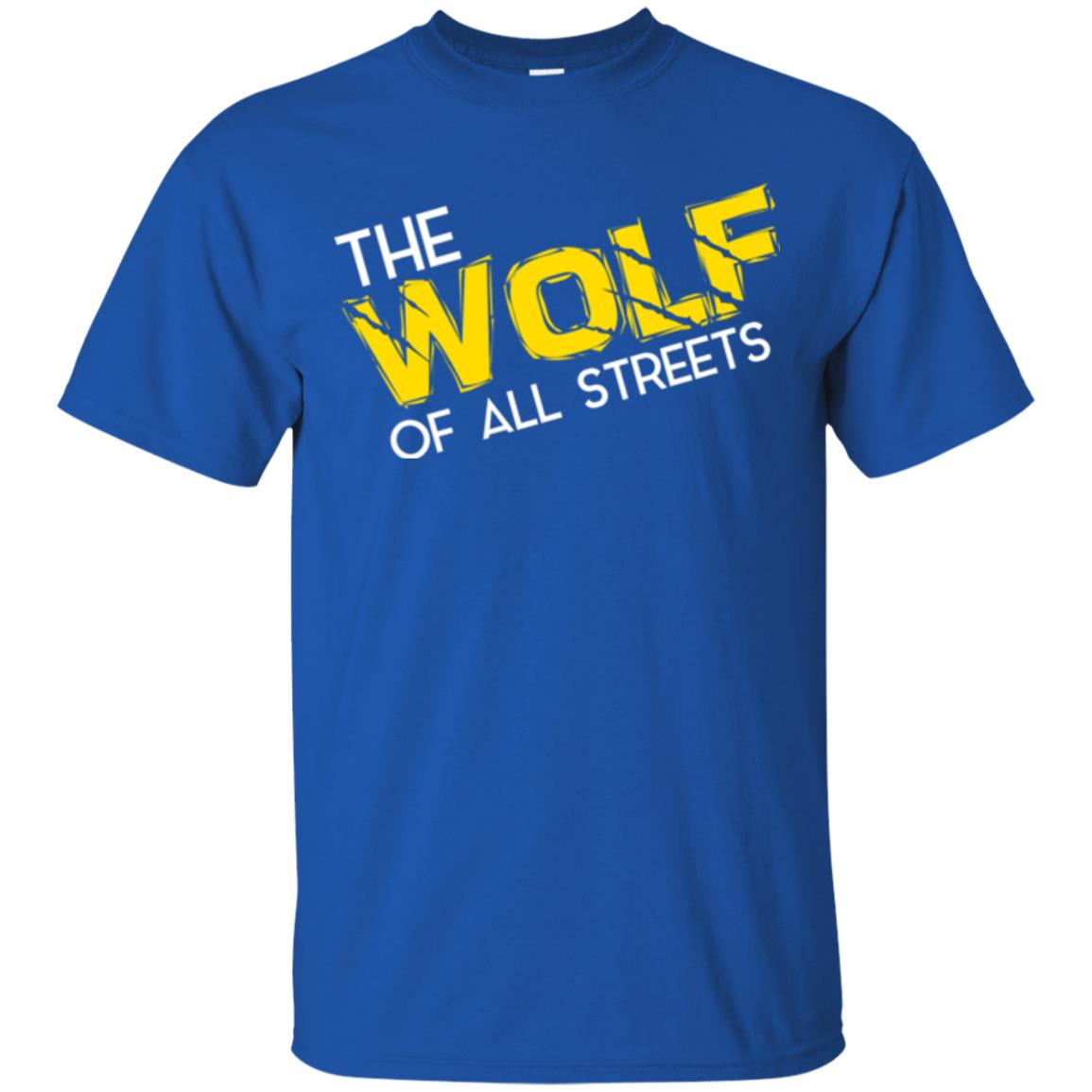 Wolf Lover T-shirt The Wolf Of All Streets Royal