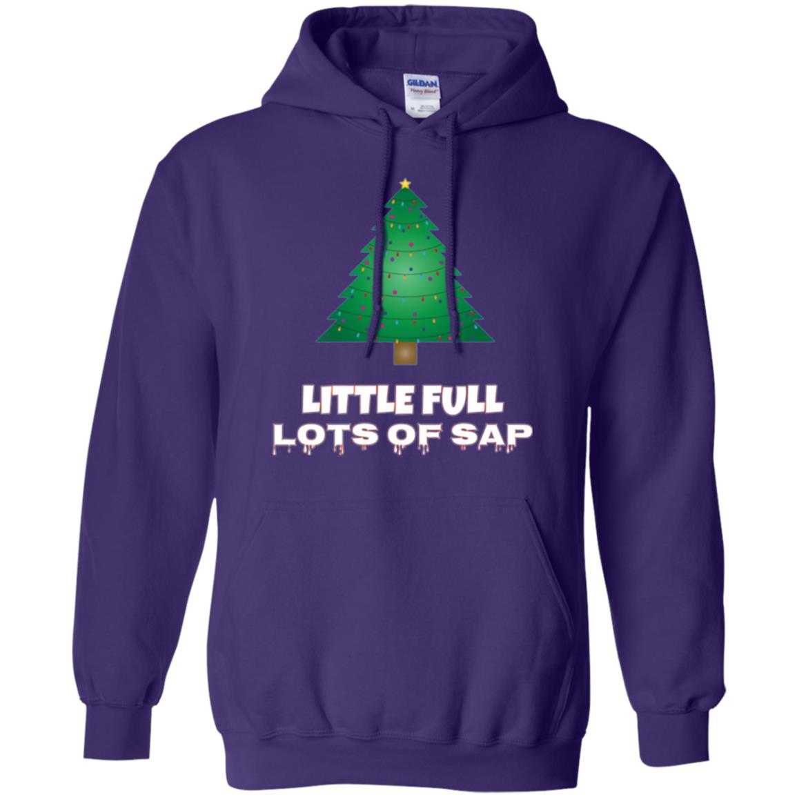 Christmas T-shirt Little Full Lots Of Sap Purple