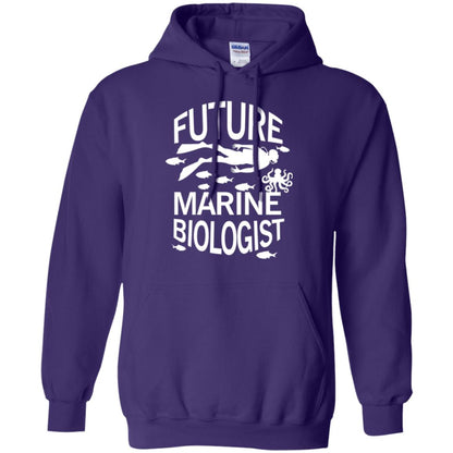 Cute Marine Biologist T-shirt Purple