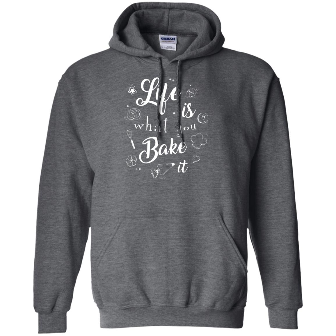 Baker T-shirt Life Is What You Bake It Dark Heather