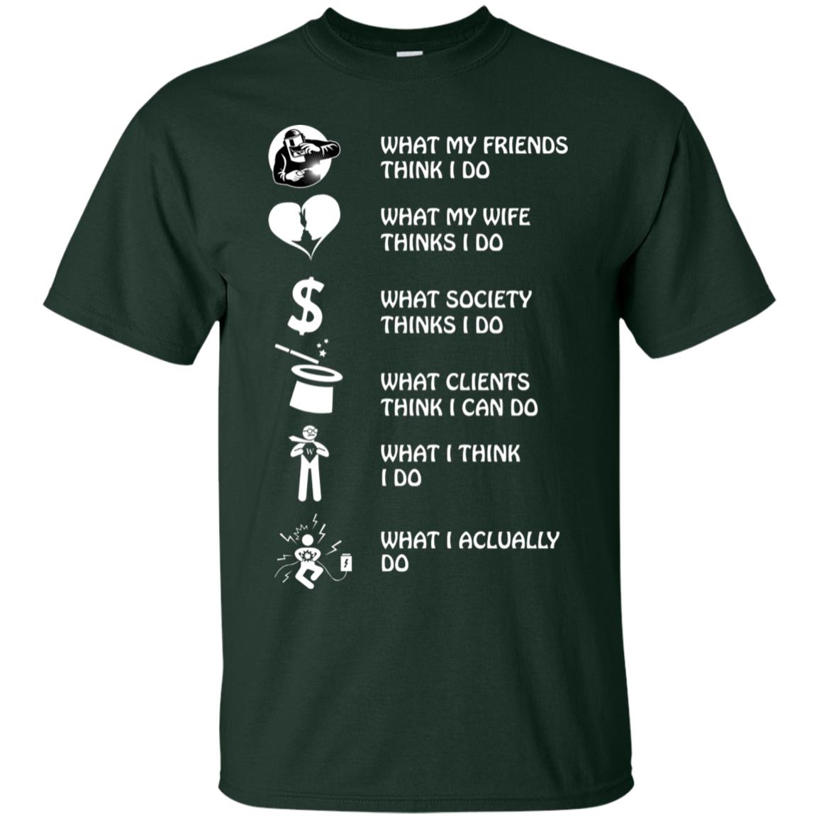 What My Friends Thinks I Do What My Wife Thinks I Do What Society Thinks I Do What Clients Thinks I Can Do What I Think I Do What I Actually Do Forest