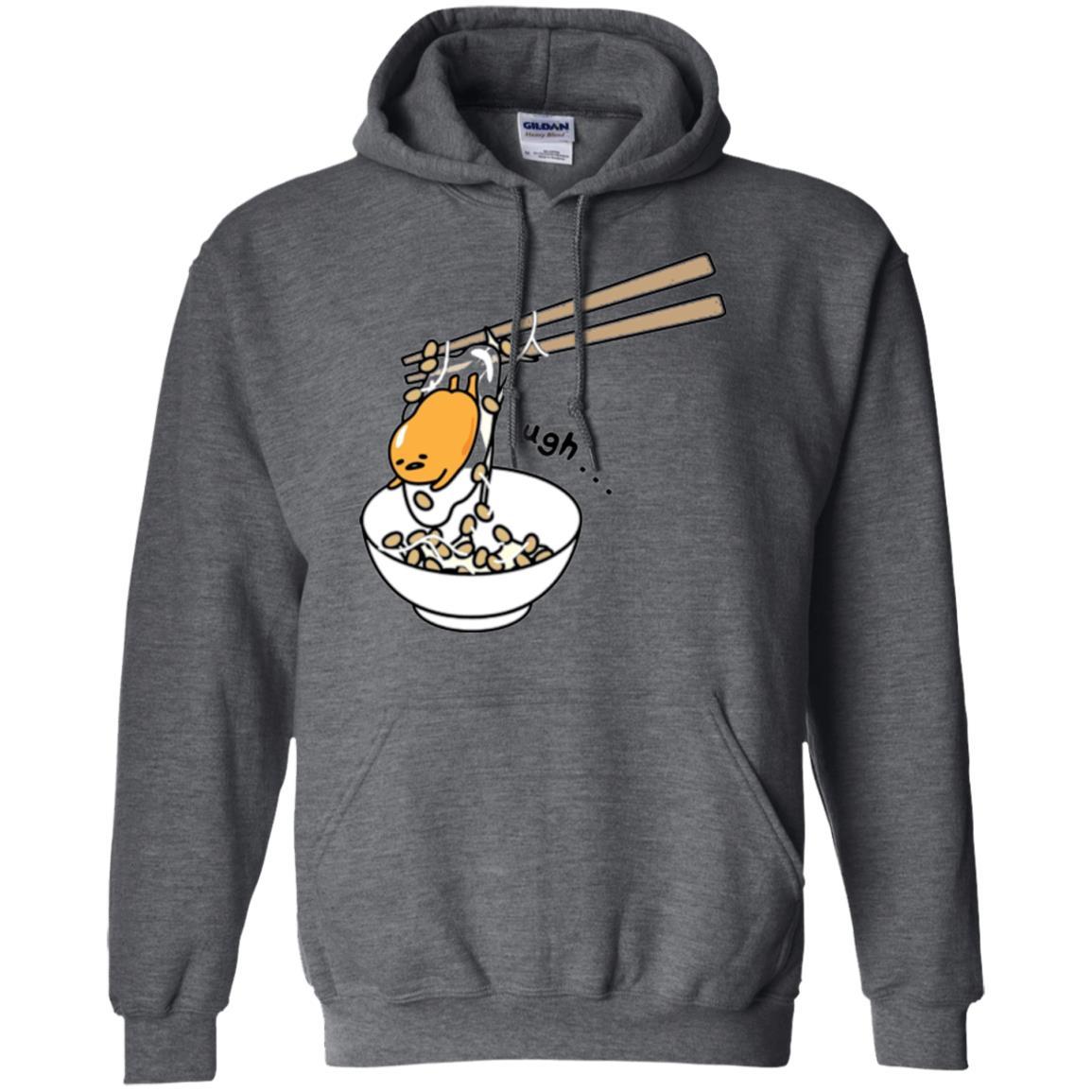 Film T-shirt Gudetama Chopsticks Dark Heather
