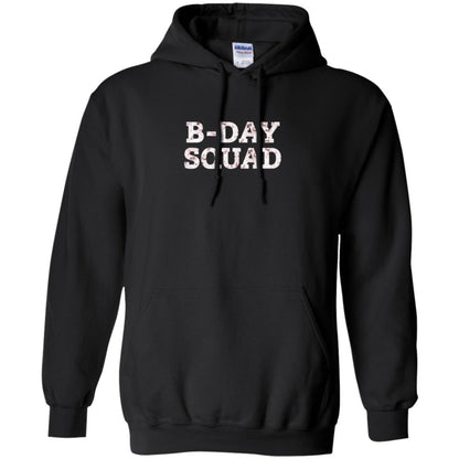 B-day Squad Birthday Party T-shirt Black