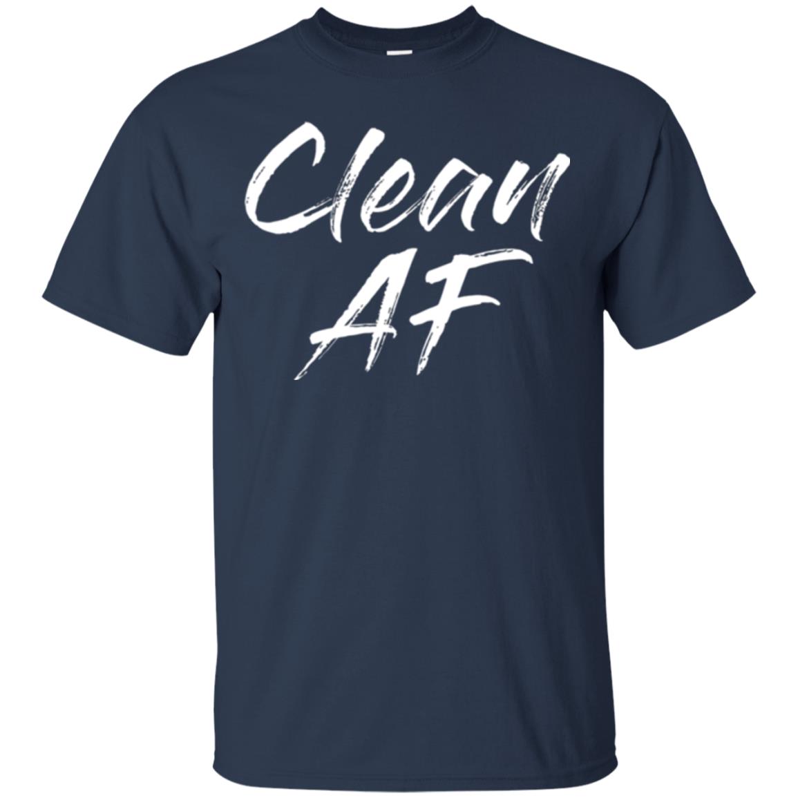 Clean Af T-shirt Navy