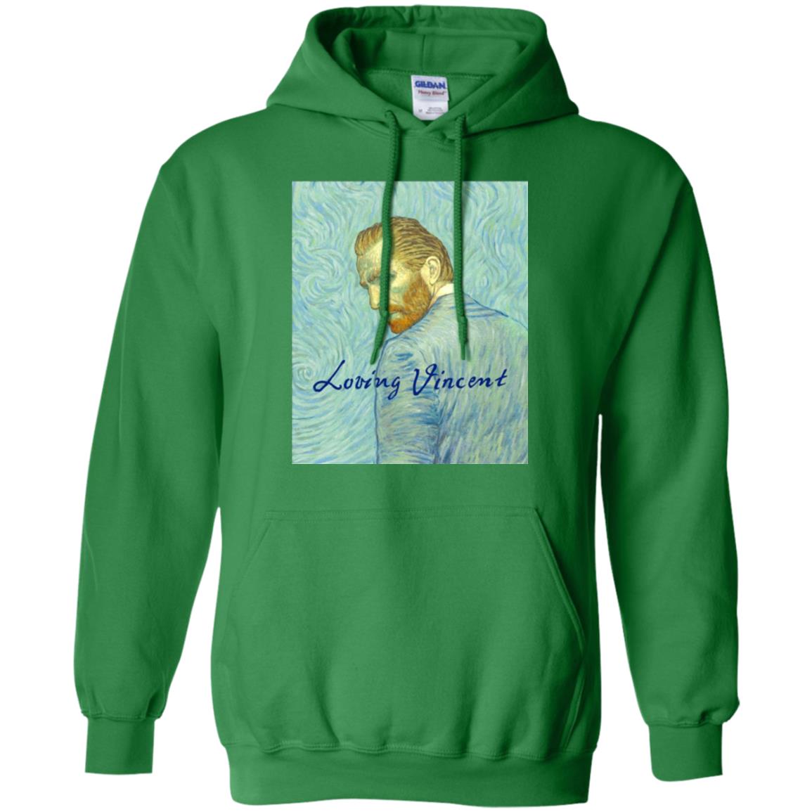 Movie Poster T-shirt Loving Vincent Irish Green