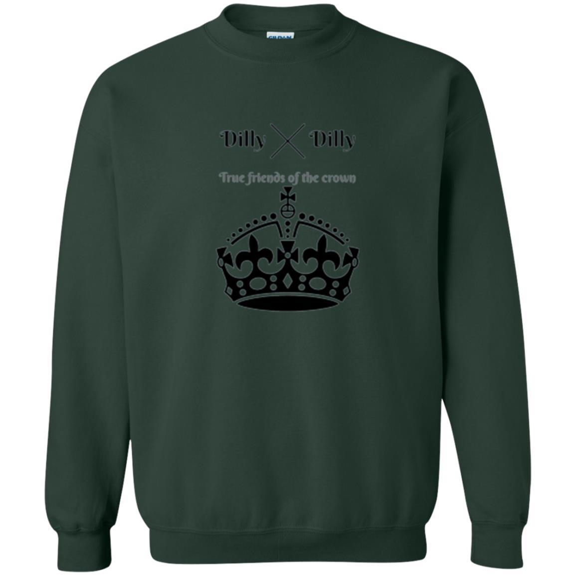 Dilly Dilly True Friends Of The Crown T-shirt Forest Green