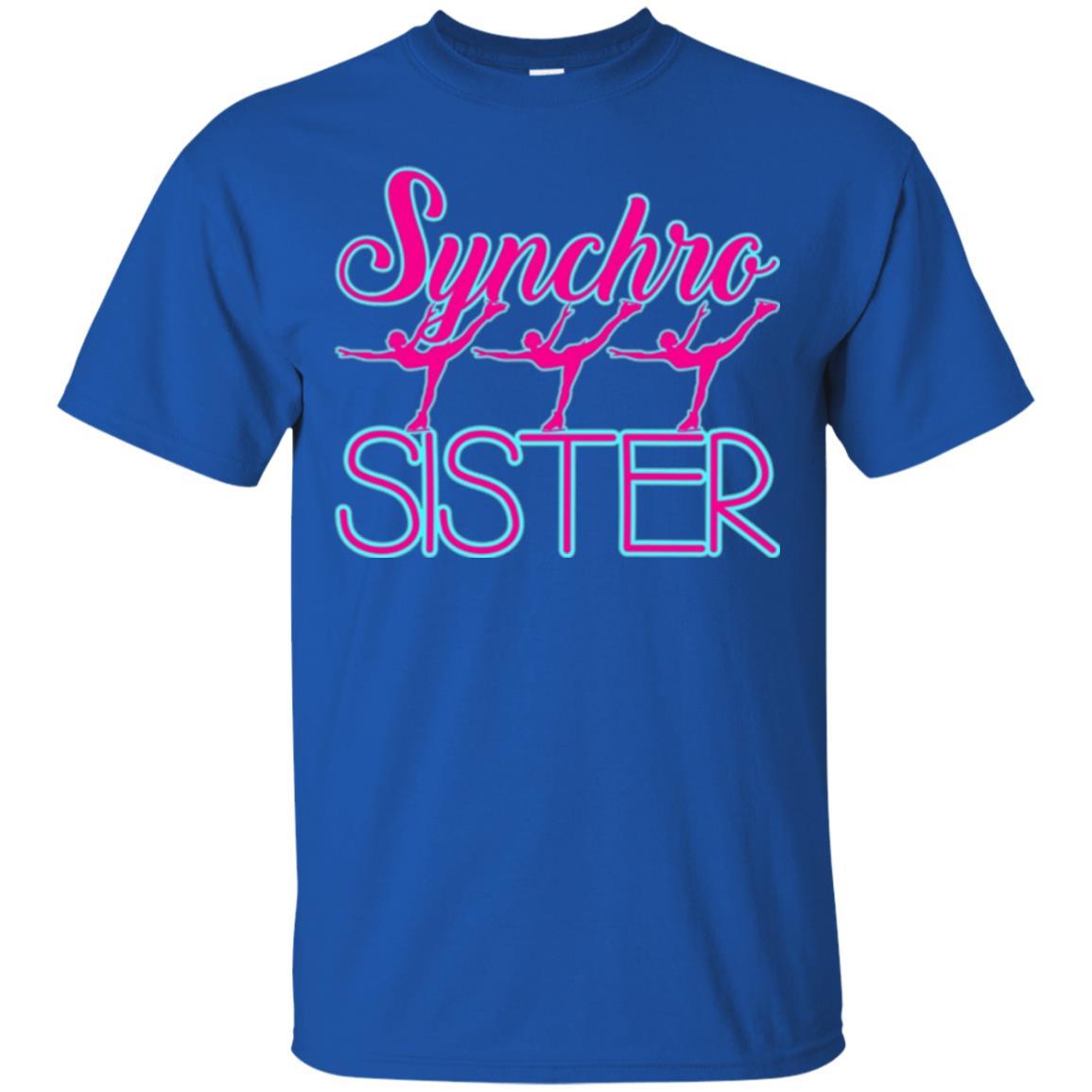 Synchronized Skating T-shirt Synchro Sister Royal