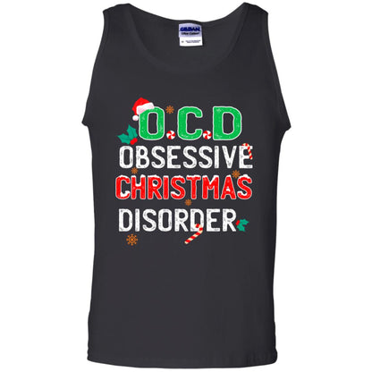 O.c.d Obsessive Christmas Disorder X-mas Gift Shirt Black