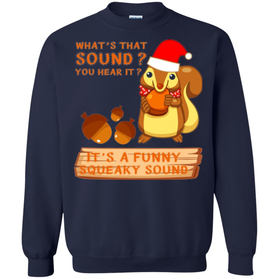 Squirrel T-shirt What's That Sound You Hear It Navy