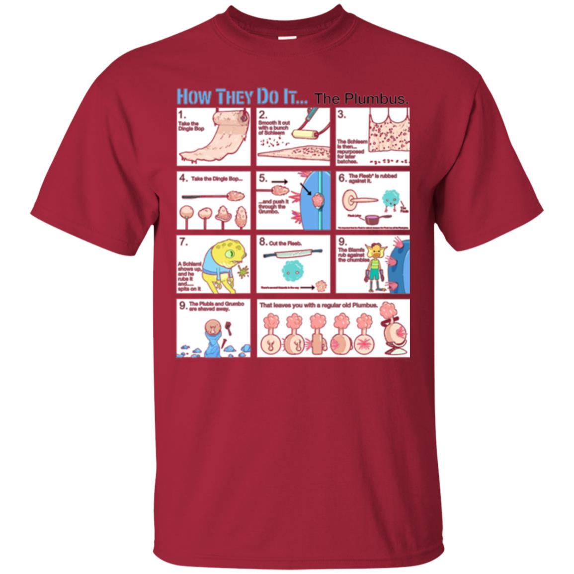Film T-shirt How They Do Itthe Plumbus Cardinal
