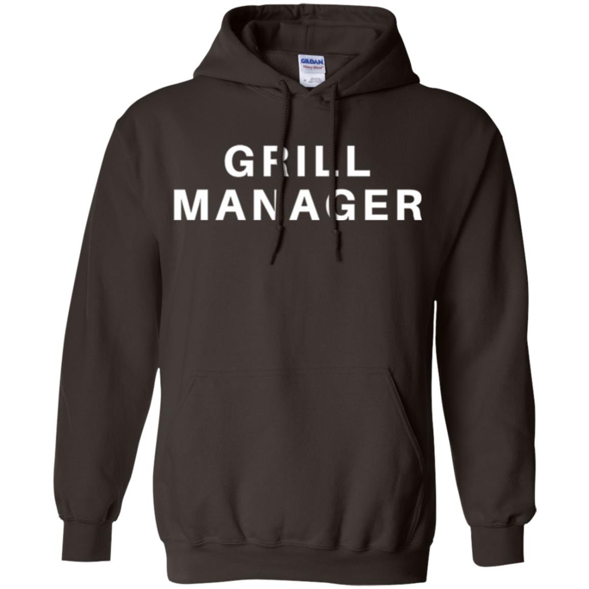 Cooking T-shirt Grill Manager Dark Chocolate
