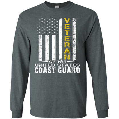 Veteran Of The United States Us Coast Guard Shirt Dark Heather