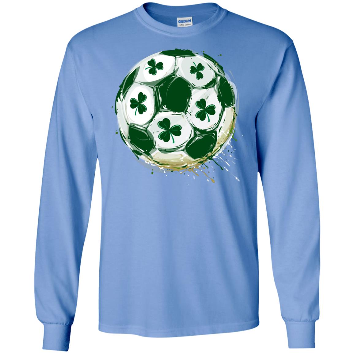 Shamrocks Ball Saint_s Patrick_s Day Gift Shit For Boys Carolina Blue