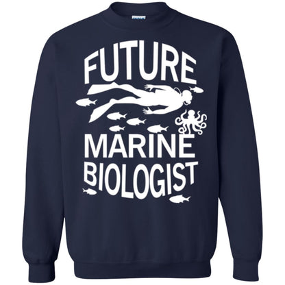 Cute Marine Biologist T-shirt Navy