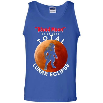 Best Total Lunar Eclipse Shirt 2018 - Blood Moon Werewolf T-shirt Royal