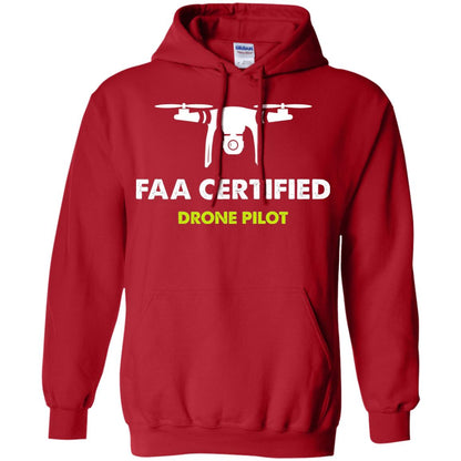 Faa Certified Drone Pilot T-shirt Red
