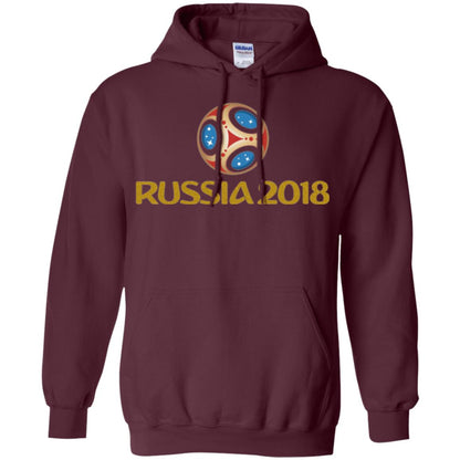 Football T-shirt Russia 2018 World Cup Maroon