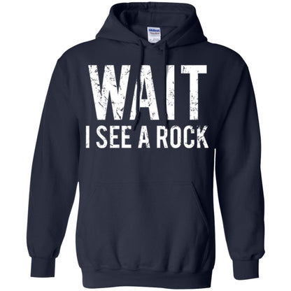 Geology T-shirt I See A Rock Navy