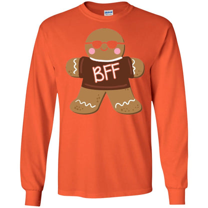 Gingerbread T-shirt Best Friend Forever Orange