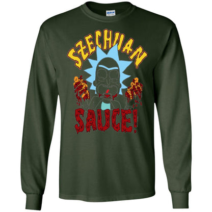 Film T-shirt Szechuan Sauce T-shirt Forest Green