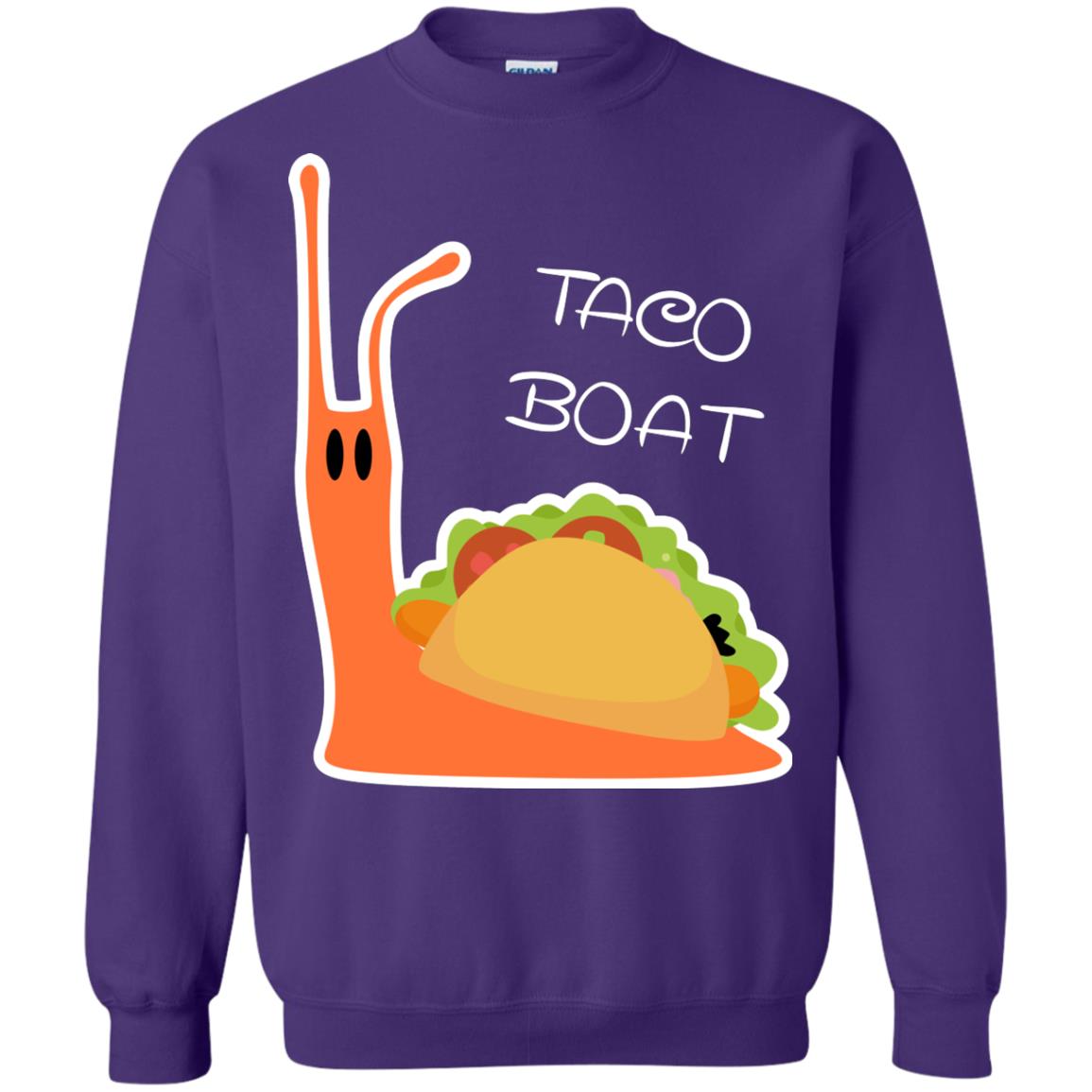 Taco Boat T-shirt Purple