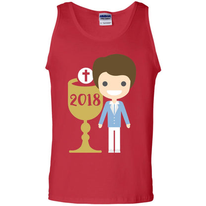 First Communion 2018 1st Holy Communion Shirt Red