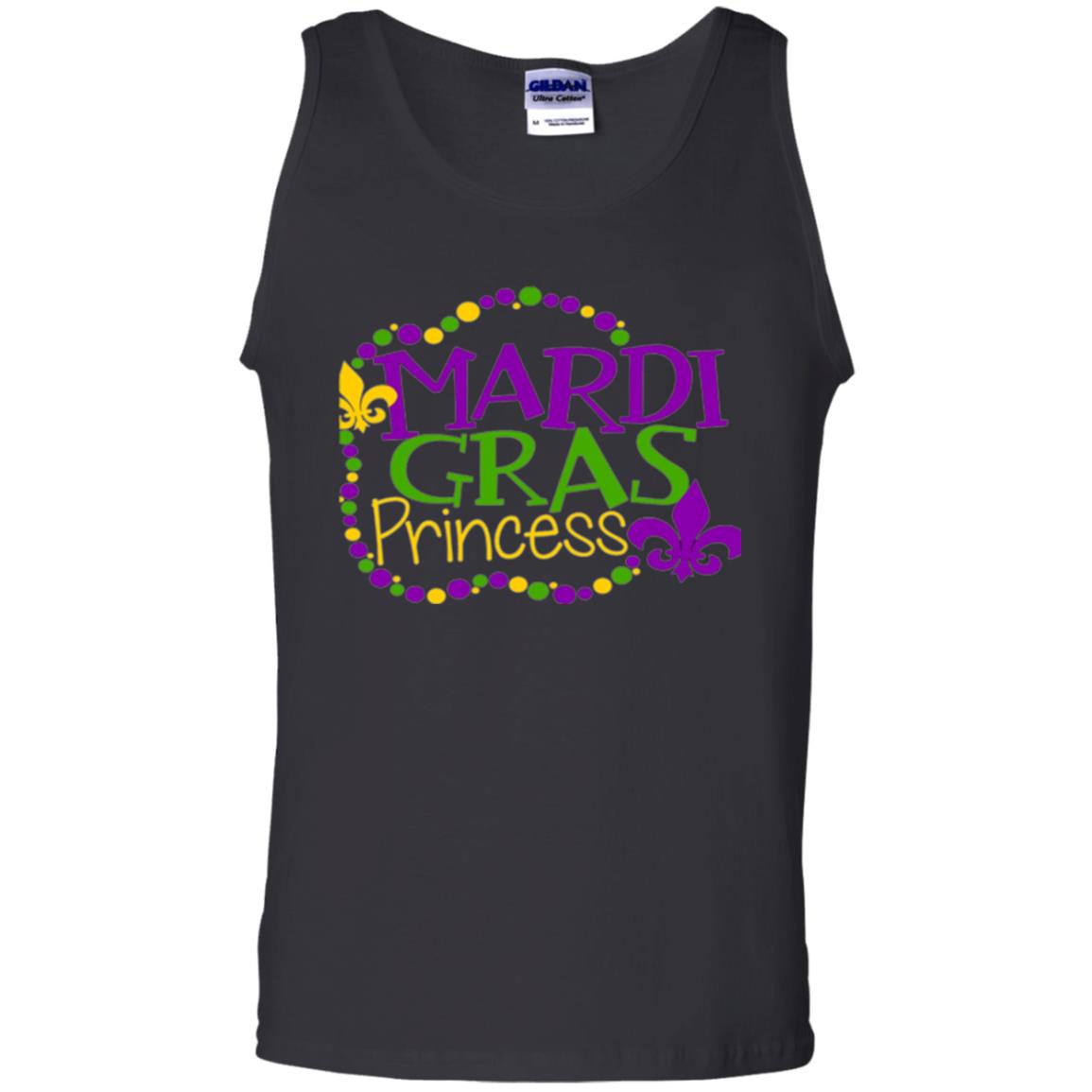 Mardi Gras Princess T-shirt Black