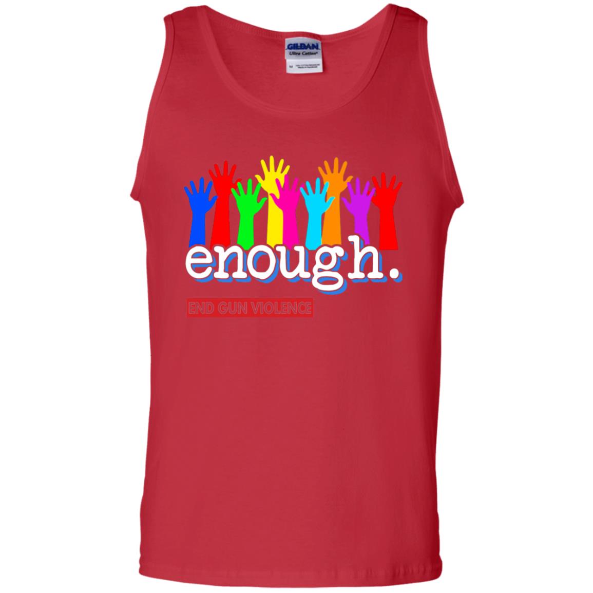 End Gun Violence Enough Gun Control T-shirt Red