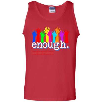 End Gun Violence Enough Gun Control T-shirt Red