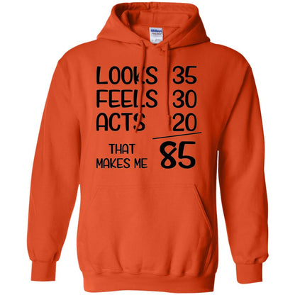 Funny 1933 85 Years Old 85th Birthday T-shirt Orange