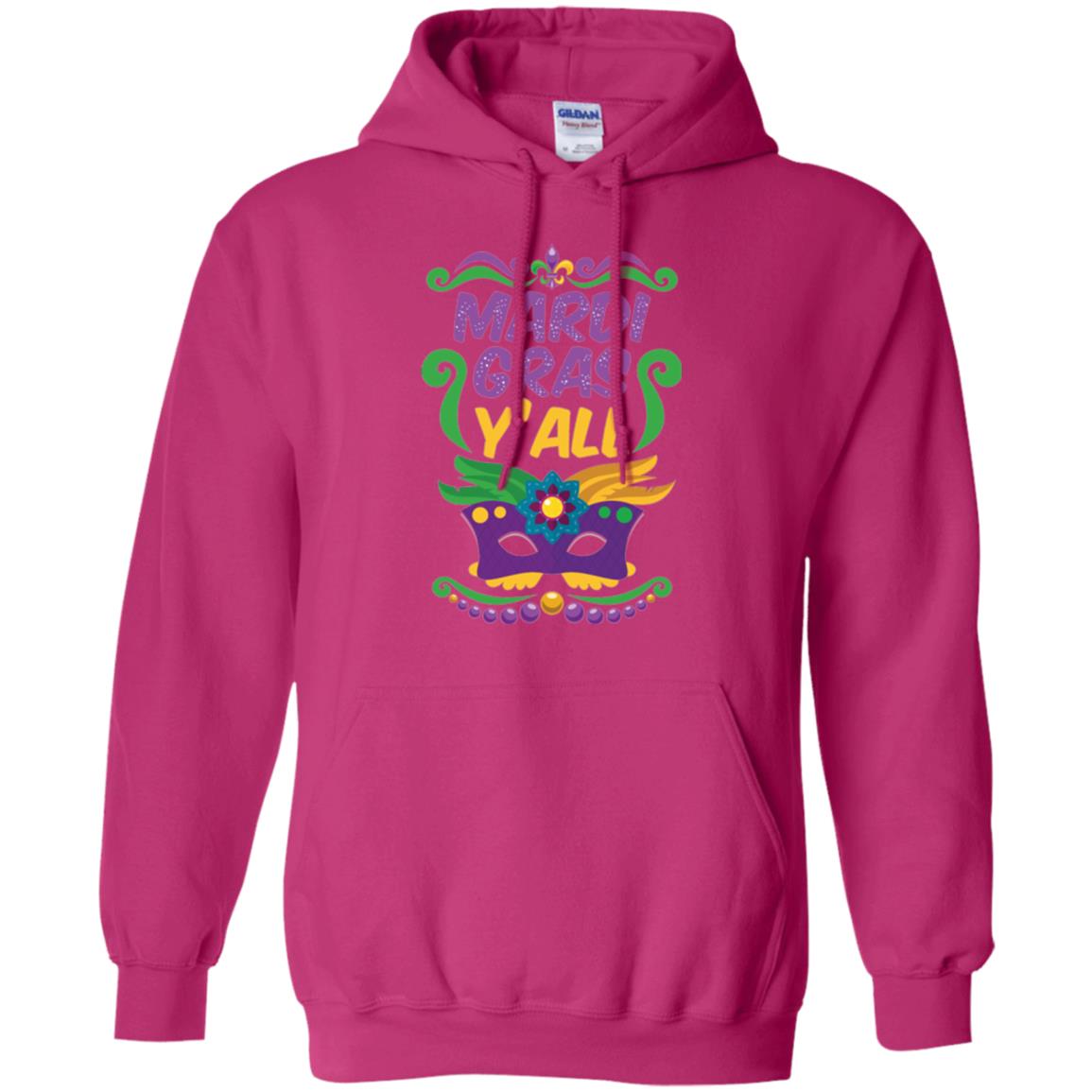 Mardi Gras T Shirt Mardi Gras Y_all T-shirt Heliconia