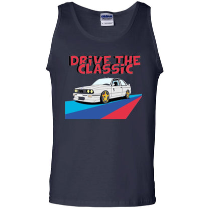 Classic Drive Vintage Collectors Bmw Lovers T-shirt Navy