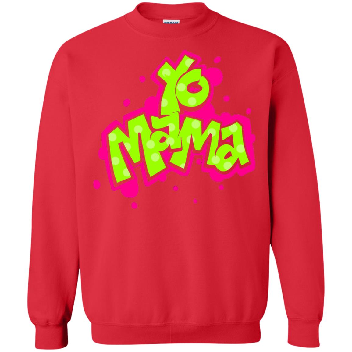 Yo Mama Fresh Princes Style 90s Hip Hop Party T-shirt Red