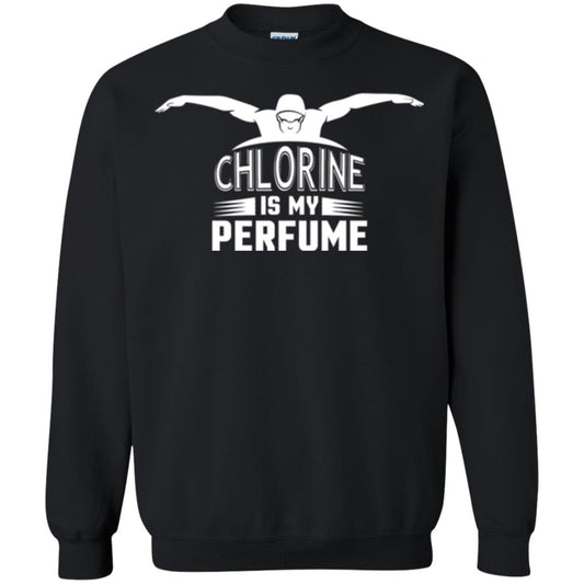 Swimmer T-shirt Chloring Is My Perfume T-shirt Black
